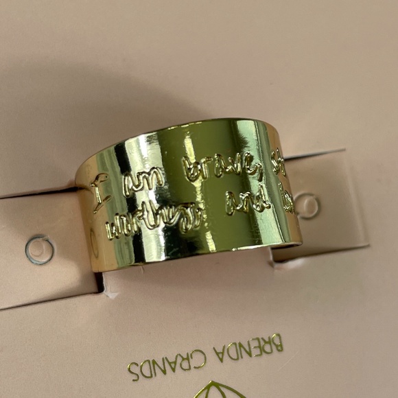 24K Gold Plated "Worthy" Ring - Picture 1 of 5